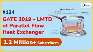 GATE 2019: LMTD of Parallel Flow Heat Exchanger | Heat Exchangers | GATE ME Heat Transfer