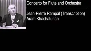 Concerto for Flute and Orchestra - Jean-Pierre Rampal [Vinyl Rip]
