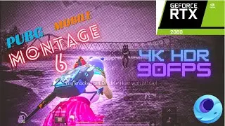 PUBG MOBILE l90FPS + 4K HDR l MONTAGE 5 l GAMELOOP 32BIT l I9 9900K + RTX2060 l WIN 10