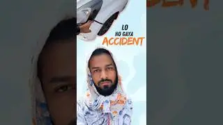 Hamara Accident 🚨 Ho Gaya 🥲 | Mini Vlog | #shorts #minivlog #vlog #bageshwardhamsarkar
