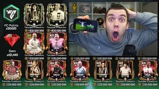 без остановки 7 ДНЕЙ открывал паки и нашел СЕКРЕТНЫЙ НАБОР который НИКТО НЕ ОТКРЫВАЛ в FC MOBILE