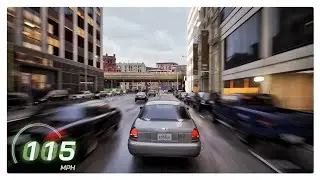 Car Physics - The Matrix Awakens: An Unreal Engine 5