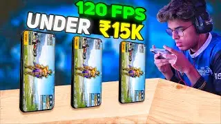 Top 3 😍 120 FPS Gaming Phone Under 15,000 For Pubg Bgmi 🔥 Best Gaming Phone Under 15000