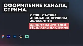 Оформление канала, стрима. Анимации, JS/CSS/HTML, кастомизация.