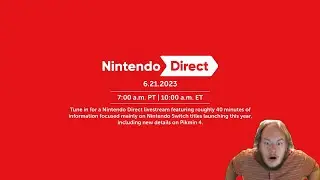 Reacting to The June 21, 2023 Nintendo Direct