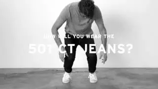 Три способа носить новые мужске Levis 501CT Customized & Tapered