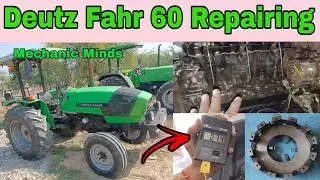 Deutz Fahr 60 Full Repairing | Workshop Vlog Part 3 | #deutz_fahr #tractor #mechanic #workshop