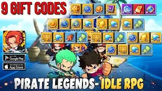Pirate Legends: Idle RPG | All 9 Working Gift Codes & Redeem Guide | Pirate Legends Idle RPG 9 Codes