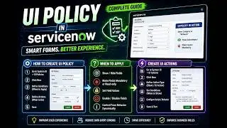 UI Policy in ServiceNow | How to Create, Apply & Use UI Actions (Complete Guide)