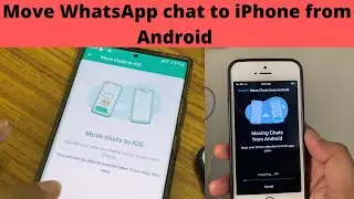 WhatsApp data transfer from Android to iPhone (Official)