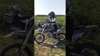 И снова Вероника Александровна катается на своём байке!