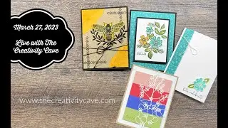 Live with The Creativity Cave Mar 27, 2023￼