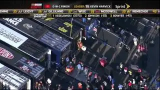 Clint Bowyer Vs. Jeff Gordon at Phoenix 2012 (HD)
