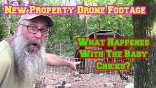 Drone Shots Of New Property from @DREWSLENS | Mama Hen & Chicks | homestead | tiny shed to house
