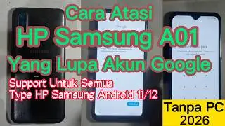 How to fix a Samsung A01 phone that forgets its Google account without a PC Android 12 - Samsung ...