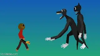 sam vs cartoon dog and cartoon cat