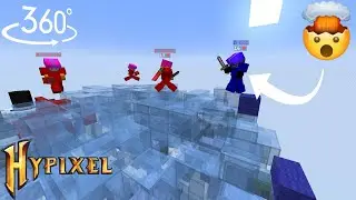 360° Minecraft Bedwars on Hypixel  #360video #minecraft #360 #bedwars #hypixel