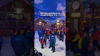 ❄️Neve de verdade! Parque Snowland em Gramado⛄️