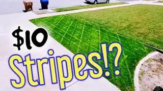 Make A DIY Lawn Striper For ONLY $10 BUCKS