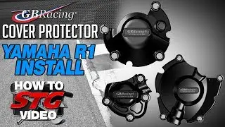 GB Racing Cover Protector Install on a 15-24 Yamaha YZF-R1 from SportbikeTrackGear.com