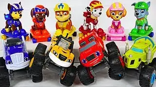 Blaze and the Monster Machines! Defeat the bad Disney Cars that plague Paw Patrol! 