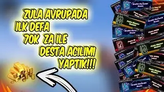 ZULA AVRUPA`DA ILK DEFA 70.000 ZA ILE DESTE ACILIMI YAPTIM VE ILK DEFA GRAFITI DESTESI ACTIM ZULA !!