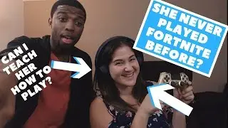 Girl Plays Fortnite For the First Time?