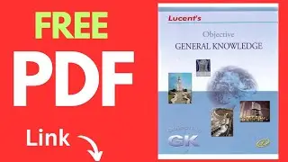 Lucent Objective Book PDF Download 👇⬇️ | Lucent Gk Book PDF Download | Lucent Gk Book Free PDF