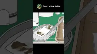 ASMR Animation | Clear Clogged Ears! Ear Pimple Blackhead Care | Meng's Stop Motion