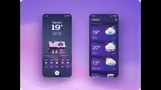 Weather App UI || Figma || Flutter #ui  #ux #figma #flutter #android #BrokenSnippet
