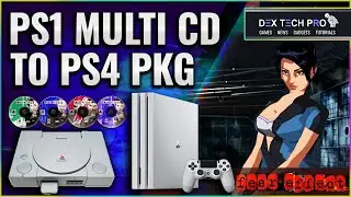 Convert Multiple PS1 CDs to One PS4 PKG