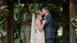 NSB Florida Wedding || Halle and Ty || The Delamater House