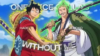 [4k] Luffy & Zoro  (ft. JENOKO) | [Edit/AMV]!