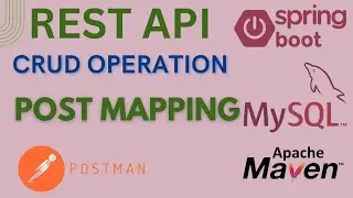 @PostMapping REST API | Creating REST API | REST API using Spring Boot | Spring Boot Tutorial