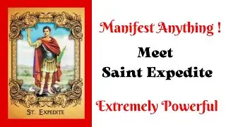Saint Expedite - Quick Problems Solved ! Switchwords ! Listen & Feel The Magic ! Magic Has No Logic!