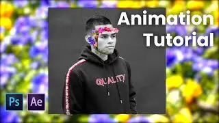 Flower Face Animation Tutorial (Adobe After Effects/Photoshop)