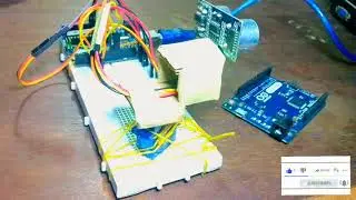 Working on Radar system using ultrasonic, servo motor and arduino | up becoming tutorial