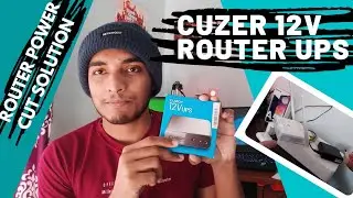 CUZOR 12v ups for wifi routers at home/solution at the time of power cut