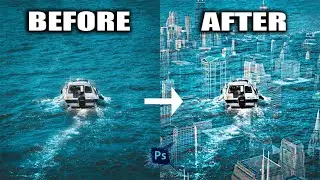 Simple Blend Two Images in Photoshop | Adobe Photoshop Tutorial | Blend Images
