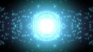 244  4K ☮ Cyan Spiral Waves ☮ 2160p 60fps ☮ Free Motion Background AA VFX 2