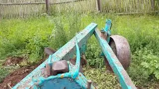 Т40АМ. Запахал траву.