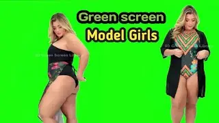 model girls green screen HD | Girls green screen video | funny green screen | SD Library