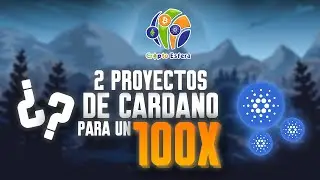 🔥2 CRIPTOMONEDAS de Cardano para un 💯x