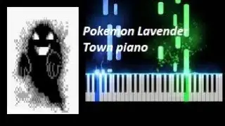 Pokemon Lavender Town Piano Tutorial