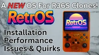 RetrOS on the R36S Clones - A Fresh NEW OS Under Development
