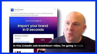 Want to know how Active Campaign nails retargeting with a clever LinkedIn ad? 🚀 #linkedin