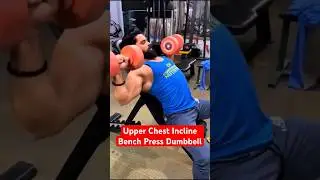 Incline Bench Press Dumbbell Workout giantess breast expansion belly inflation 
