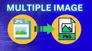 How to Converter JPG to PNG Multiple Image Converter PC Software (2024)