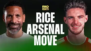 Rio Reacts To Declan Rice Officially signing for Arsenal