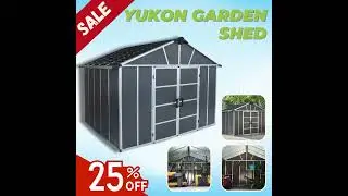 Yukon Garden Shed